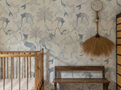 Tapeta Mythical Animals Blue