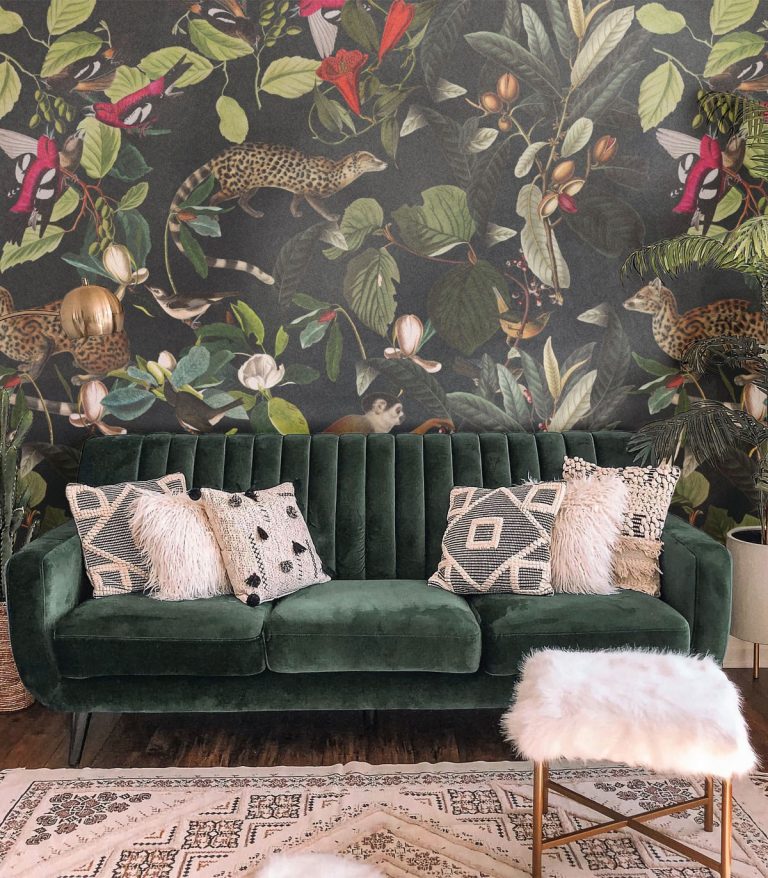 tapeta-the-jungle-book-black